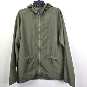 Salomon Mens Full Zip Lightweight Hooded 2 Pocket Windbreaker Jacket XL